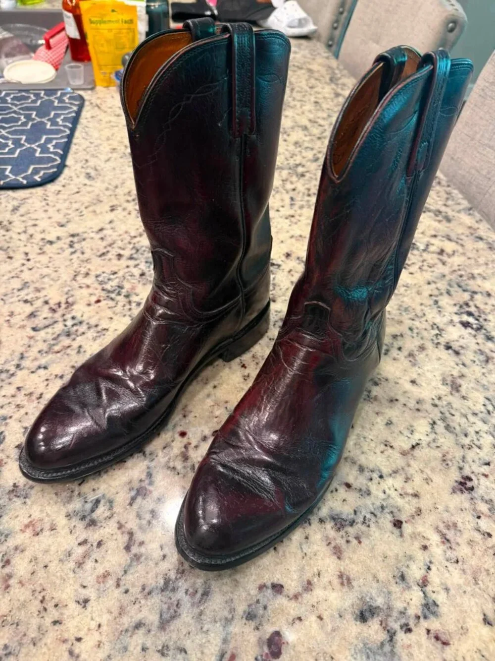 Men's Size 10 Lucchese Boots